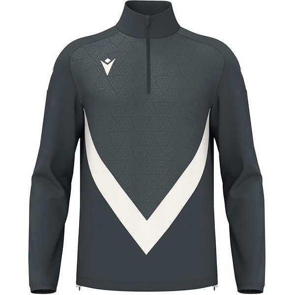 Macron Thunder Anduin Ziptop Heren - Antraciet / Off White