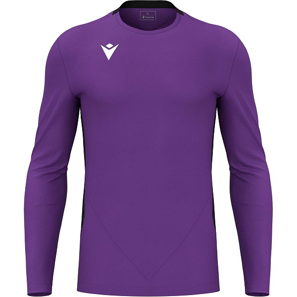 Macron Argo Tw-Trikot Langarm Kinder - Lila / Schwarz