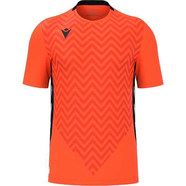 Macron Scorpio Keepershirt Korte Mouw Heren - Oranje / Zwart