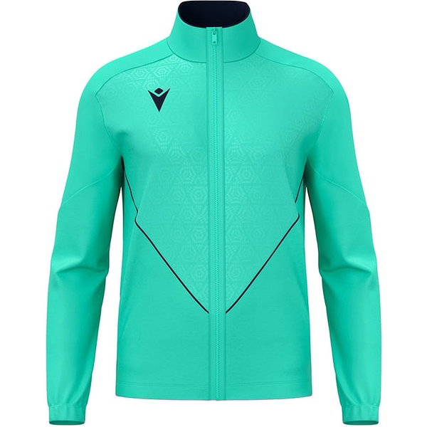 Macron Thunder Poseidon Trainingsjack Heren - Turkoois / Marine