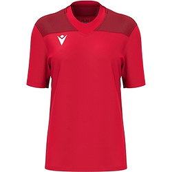 Macron Beryl Maillot De Rugby Femmes - Rouge
