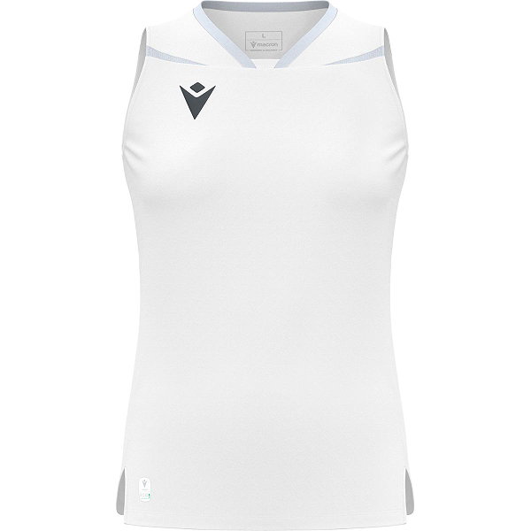 Macron Lily Eco Maillot De Volleyball Femmes - Blanc / Argent