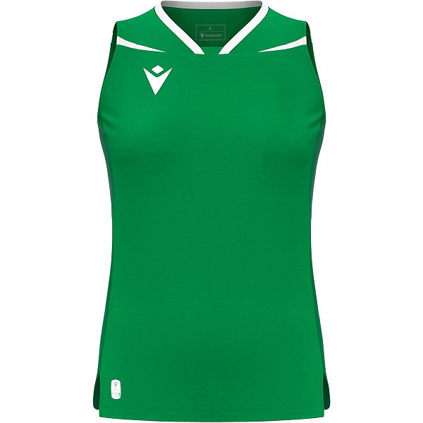 Macron Lily Eco Volleyballtrikot Damen - Grün / Weiß