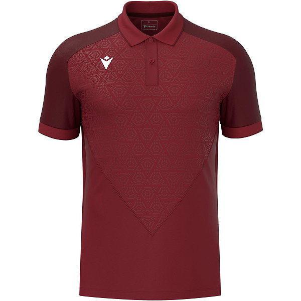 Macron Thunder Baldwin Polo Hommes - Bordeaux