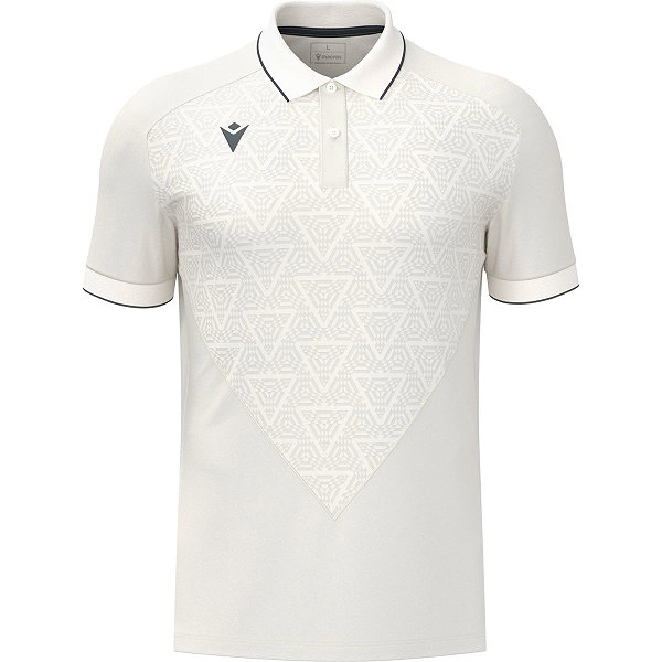 Macron Thunder Baldwin Polo Heren - Off White / Antraciet