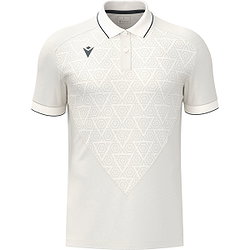 Macron Thunder Baldwin Poloshirt Herren - Off White / Anthrazit