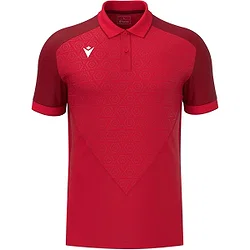 Vorschau: Macron Thunder Baldwin Poloshirt Herren - Rot
