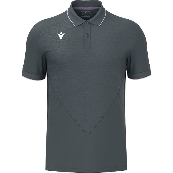 Macron Thunder Baldwin Polo Enfants - Anthracite / Violet