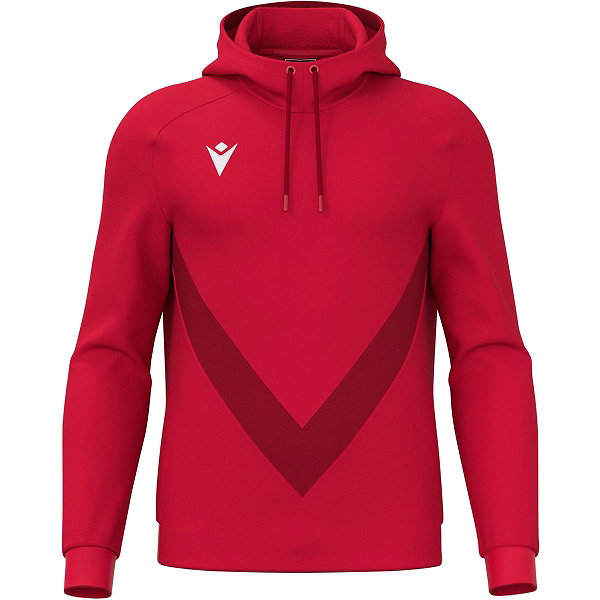 Macron Thunder Fenders Sweater Met Kap Heren - Rood