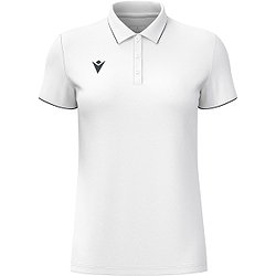 Macron Melody Polo Femmes - Blanc / Gris
