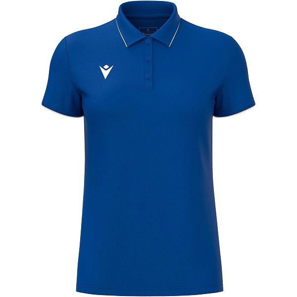Macron Melody Polo Femmes - Royal / Blanc