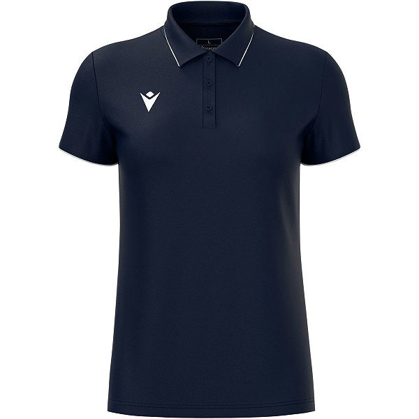 Macron Melody Polo Femmes - Marine / Blanc