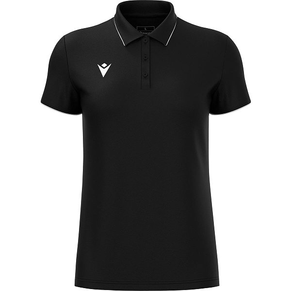 Macron Melody Polo Femmes - Noir / Blanc