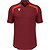 Macron Wyrm Shirt Korte Mouw Heren - Bordeaux / Oranje
