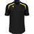 Macron Wyrm Shirt Korte Mouw Heren - Zwart / Geel