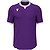 Macron Elves Shirt Korte Mouw Heren - Paars / Wit