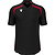 Macron Wyrm Shirt Korte Mouw Heren - Zwart / Rood