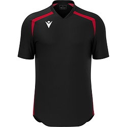 Macron Wyrm Shirt Korte Mouw Heren - Zwart / Rood