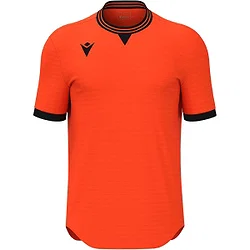 Macron Elves Shirt Korte Mouw Heren - Oranje / Zwart