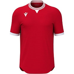 Macron Elves Shirt Korte Mouw Heren - Rood / Wit