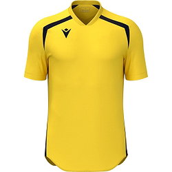 Macron Wyrm Trikot Kurzarm Herren - Gelb / Marine