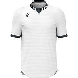 Macron Elves Maillot Manches Courtes Enfants - Blanc / Anthracite