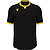 Macron Elves Maillot Manches Courtes Enfants - Noir / Jaune