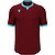 Macron Elves Maillot Manches Courtes Enfants - Bordeaux / Bleu Ciel