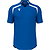 Macron Wyrm Maillot Manches Courtes Enfants - Royal / Blanc