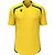 Macron Wyrm Maillot Manches Courtes Enfants - Jaune / Royal