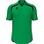 Macron Wyrm Maillot Manches Courtes Enfants - Vert / Noir