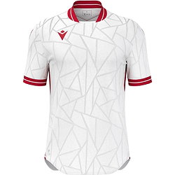 Macron Cerberus Trikot Kurzarm Herren - Weiß / Rot