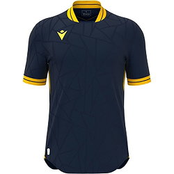 Macron Cerberus Trikot Kurzarm Herren - Marine / Gelb