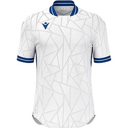 Macron Cerberus Maillot Manches Courtes Enfants - Blanc / Royal
