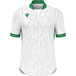 Macron Cerberus Maillot Manches Courtes Enfants - Blanc / Vert