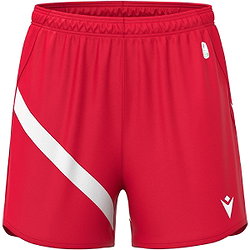 Macron Banshee Short Femmes - Rouge / Blanc
