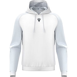 Macron Energy Horn Sweat À Capuchon Hommes - Blanc / Gris