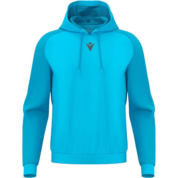 Macron Energy Horn Sweat À Capuchon Enfants - Fluor Turquoise