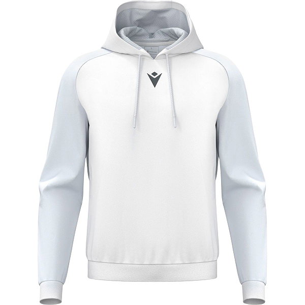 Macron Energy Horn Sweat À Capuchon Enfants - Blanc / Gris