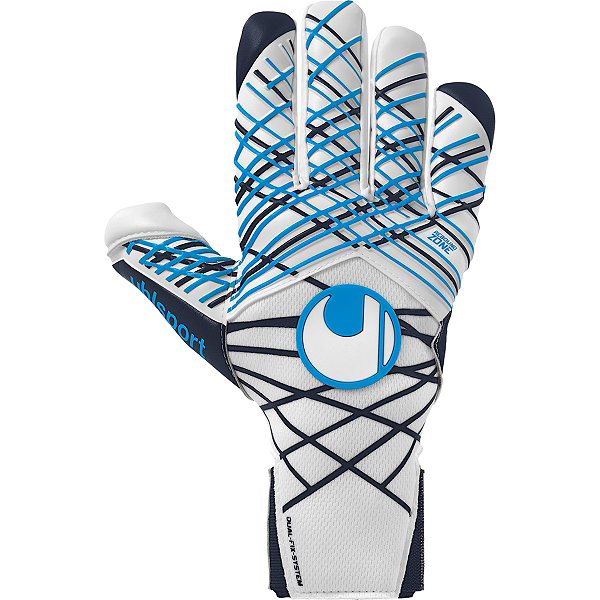 Uhlsport Absolutgrip Tight Hn Gants De Gardien - Blanc / Noir / Bleu