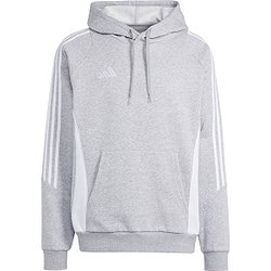 Adidas Tiro 24 Sweater Met Kap Heren - Lichtgrijs Gemeleerd / Wit
