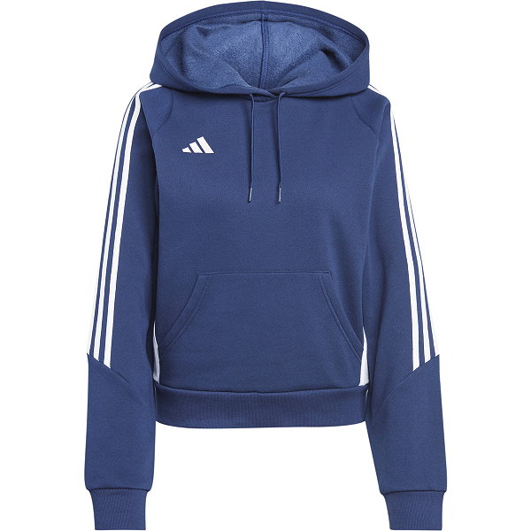 Adidas Tiro 24 Sweater Met Kap Dames - Marine / Wit