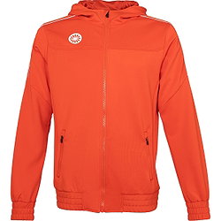 Indian Maharadja Jaipur Performance Hooded Jacket Hommes - Orange