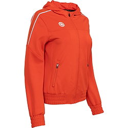 Indian Maharadja Jaipur Performance Hooded Jacket Dames - Oranje