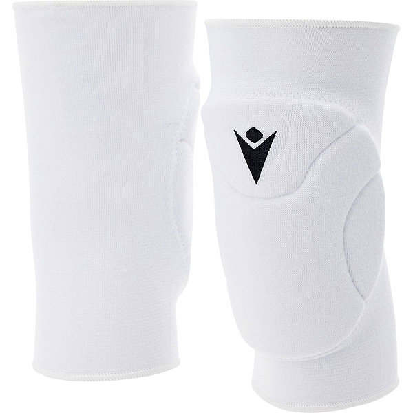 Macron Sage Evo Genouillères (Volley-Ball) - Blanc