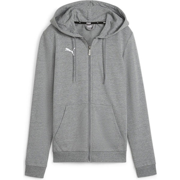 Puma Teamgoal Sweater Met Kap Dames - Lichtgrijs Gemeleerd