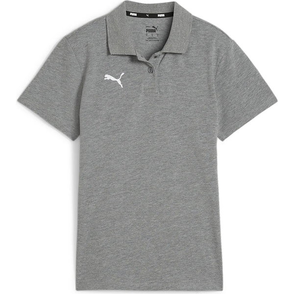 Puma Teamgoal Polo Dames - Lichtgrijs Gemeleerd