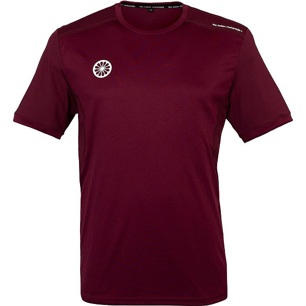 Indian Maharadja Jaipur Performance Tee Hommes - Bordeaux