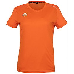 Indian Maharadja Jaipur Performance Tee Dames - Oranje
