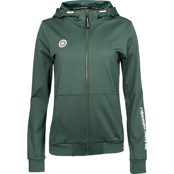 Indian Maharadja Kadiri Hooded Jacket Femmes - Forest Green